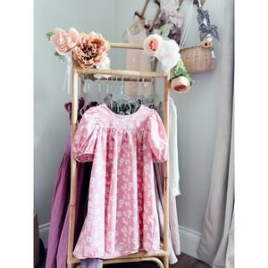 New Floaty Darling Daisies Puffed Slv Flowy Dress 3T/4T